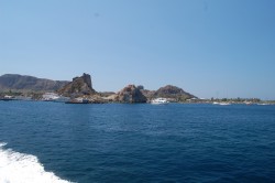 Entre les iles de Volcano et Lipari
