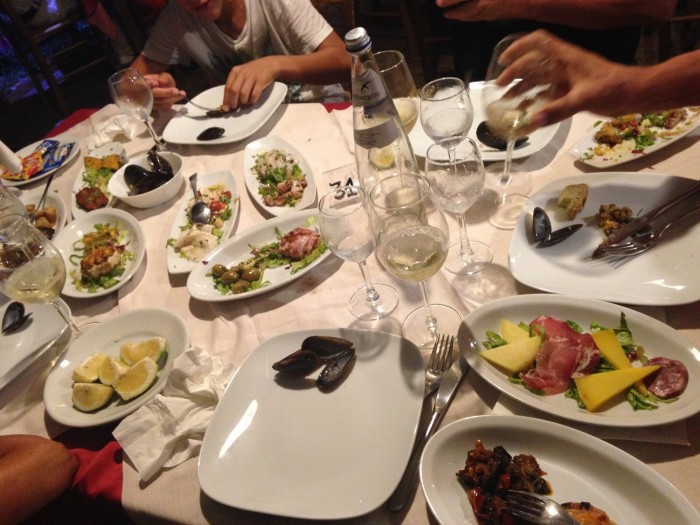 Au restaurant 