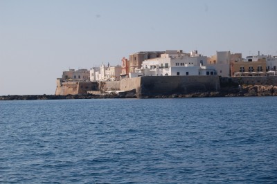 Arrivée sur la vieille ville de Gallipoli