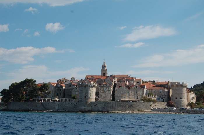 La ville fortifiée de Korcula