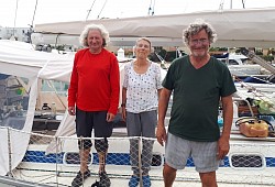 De Carnon à Gibraltar, Benoit, Catherine et Jean-Yves '
